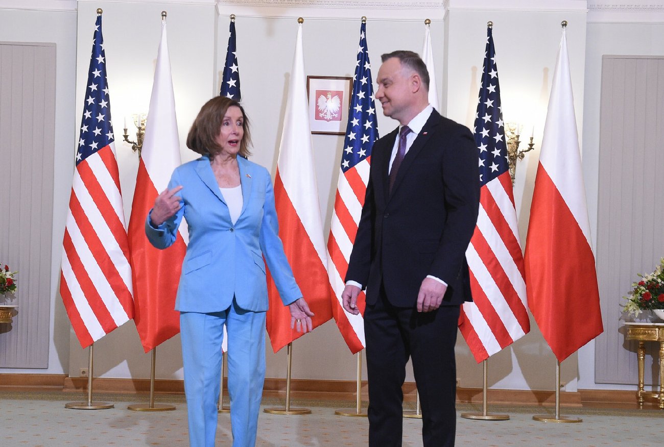 Spotkanie Andrzeja Dudy i Nancy Pelosi. Wiadomo, o czym będą rozmawiać