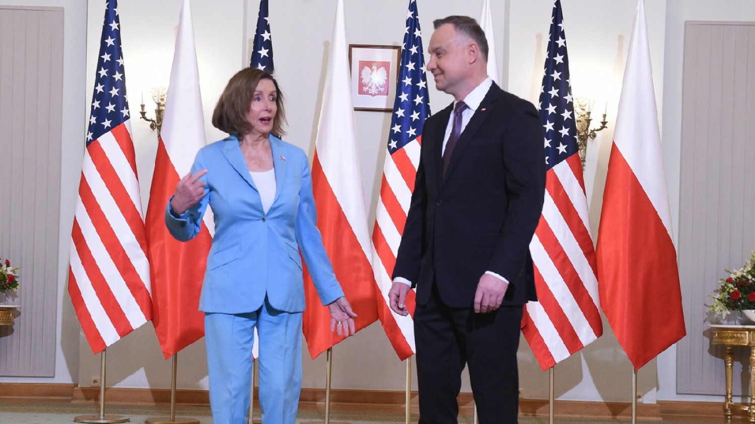 Spotkanie Andrzeja Dudy i Nancy Pelosi. Wiadomo, o czym będą rozmawiać