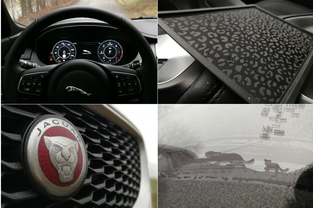 Kierowca E-Pace'a na pewno nie zapomni, że jeździ Jaguarem.