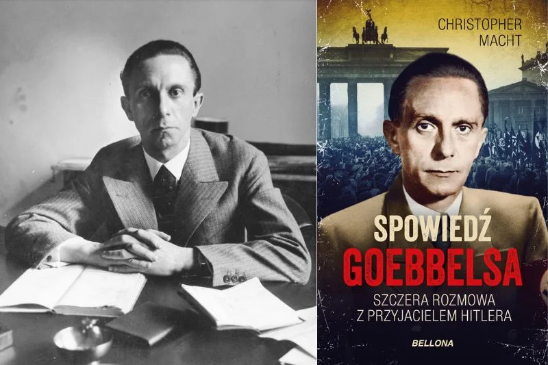 Książka "Spowiedź Goebbelsa" jest dostępna do kupienia w polskich księgarniach od 14 kwietnia 2021
