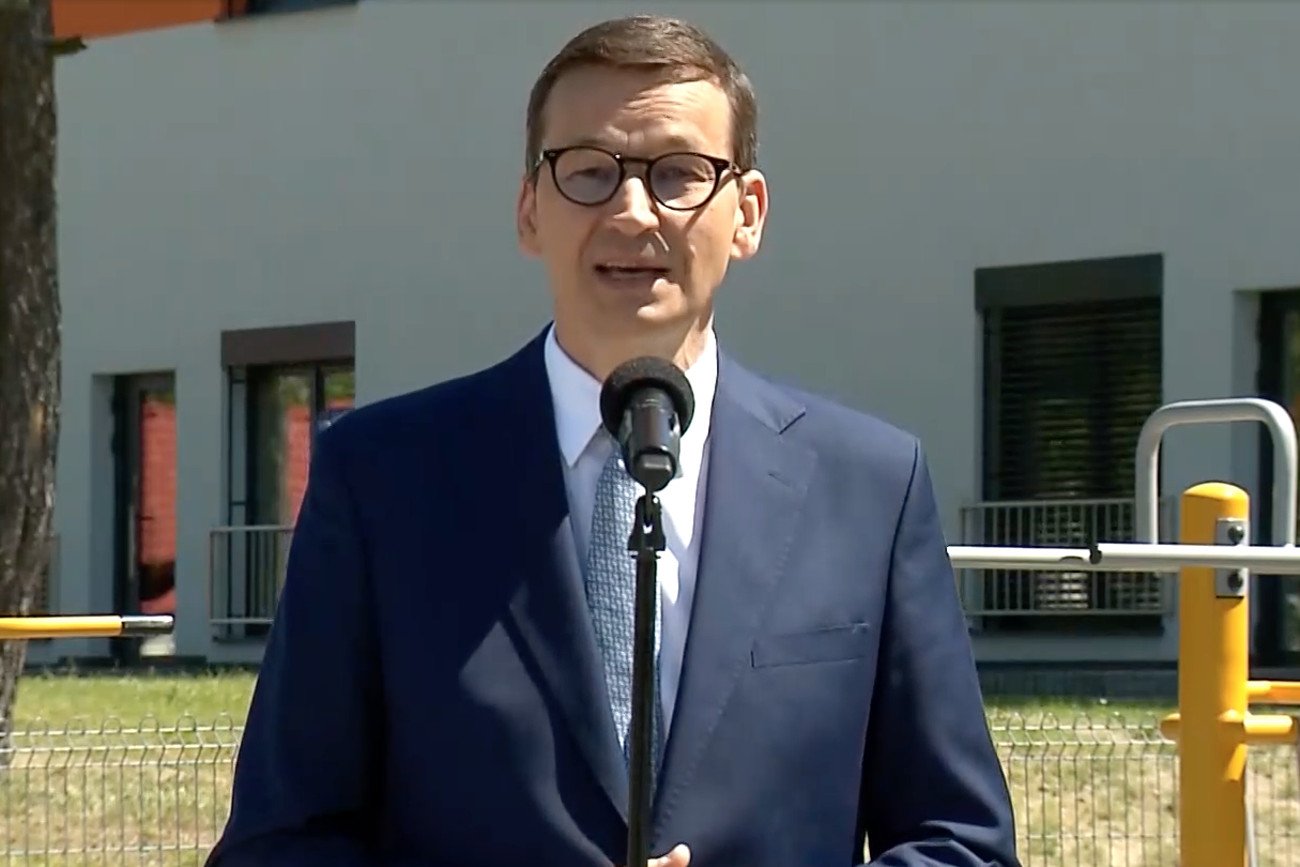 Mateusz Morawiecki o słowach Ryszarda Terleckiego na temat Swiatłany Cichanouskiej.