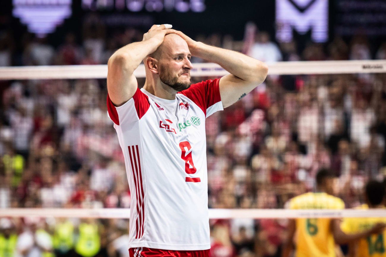 Bartosz Kurek nie ukrywał wzruszenia po tym, jak Biało-Czerwoni wyeliminowali Brazylijczyków w półfinale MŚ.