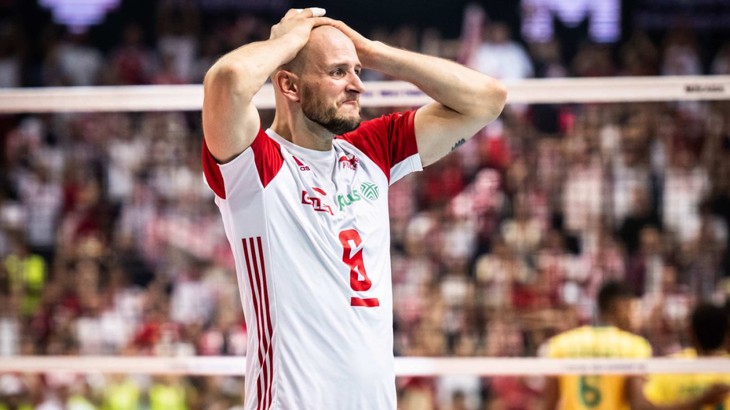 Bartosz Kurek nie ukrywał wzruszenia po tym, jak Biało-Czerwoni wyeliminowali Brazylijczyków w półfinale MŚ.