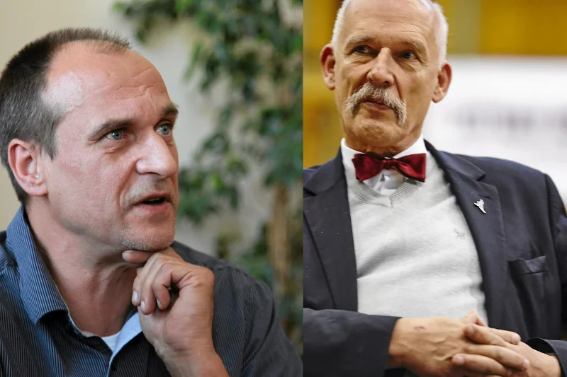 Paweł Kukiz i Janusz Korwin-Mikke walczą o względy antysystemowego elektoratu