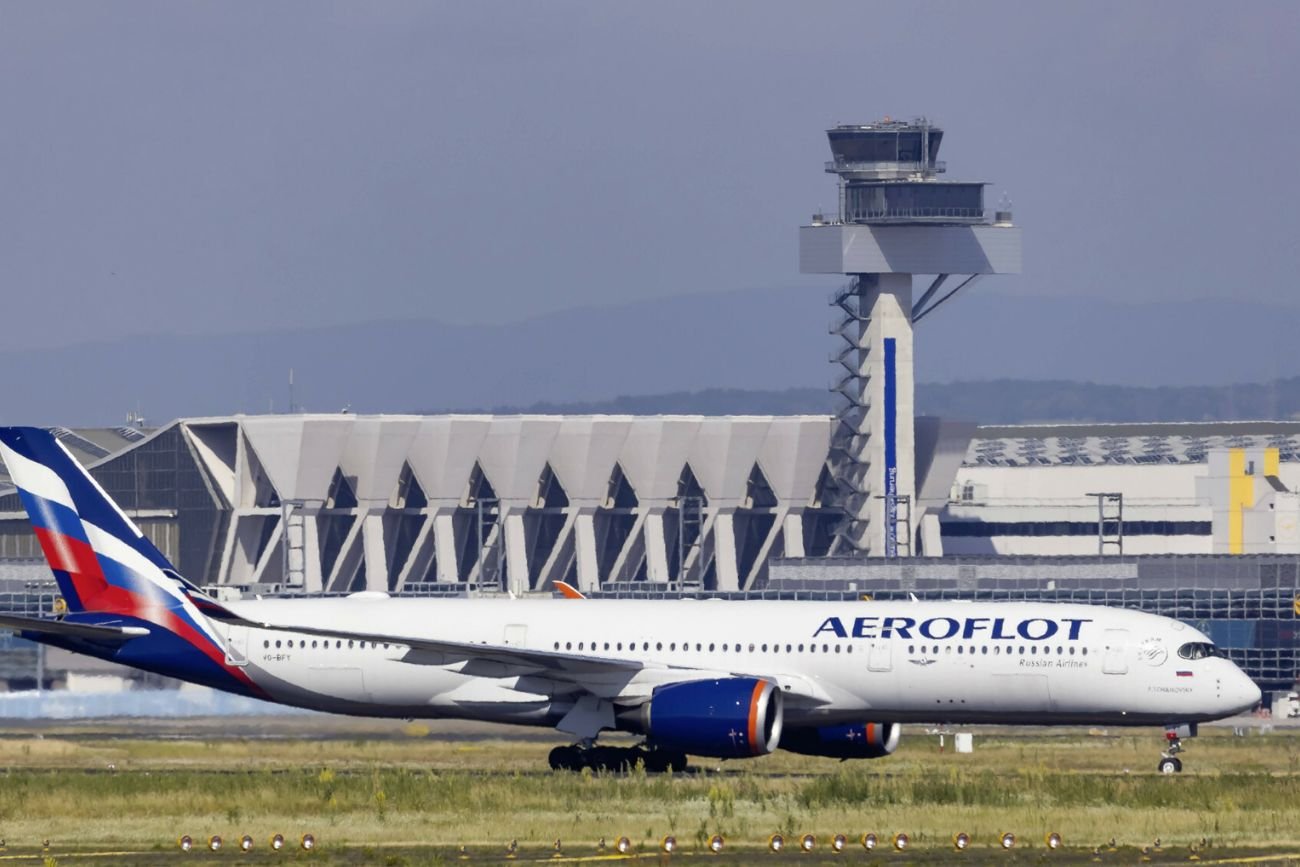 Samoloty rosyjskiego przewoźnika Aerofłot.