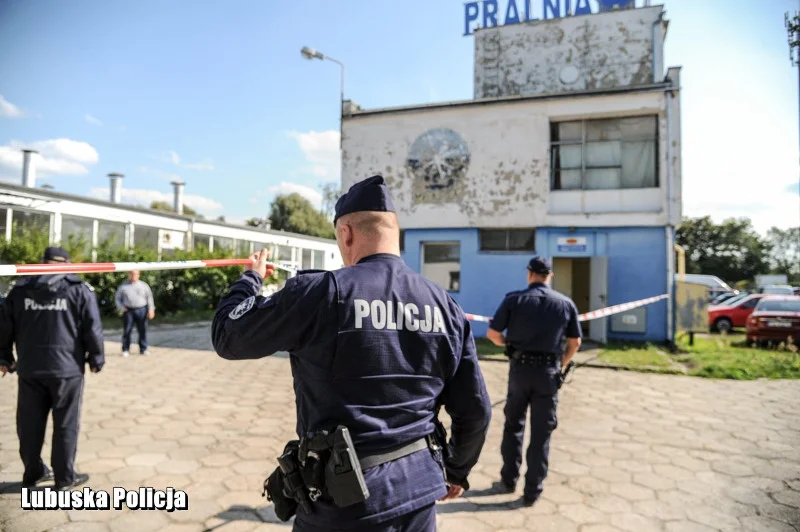 Zabójstwo w pralni w Gorzowie. Sprawca zastrzelony przez policję k. Berlina.
