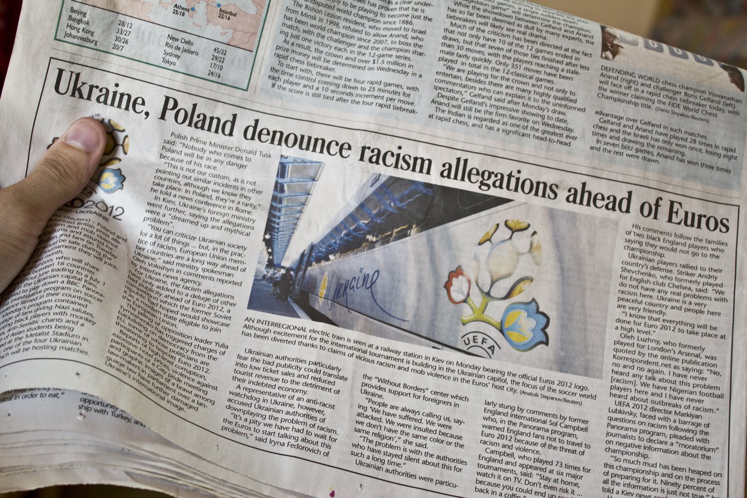 Artykuł poświęcony emisji dokumentu w BBC.