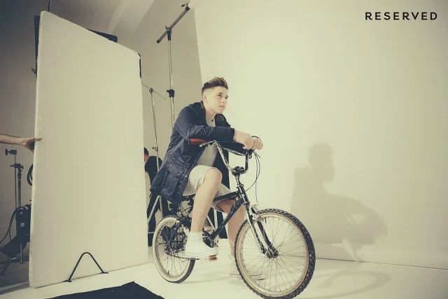 Wcześniej w kampaniach modowych debiutował brat Brooklyna, Romeo.