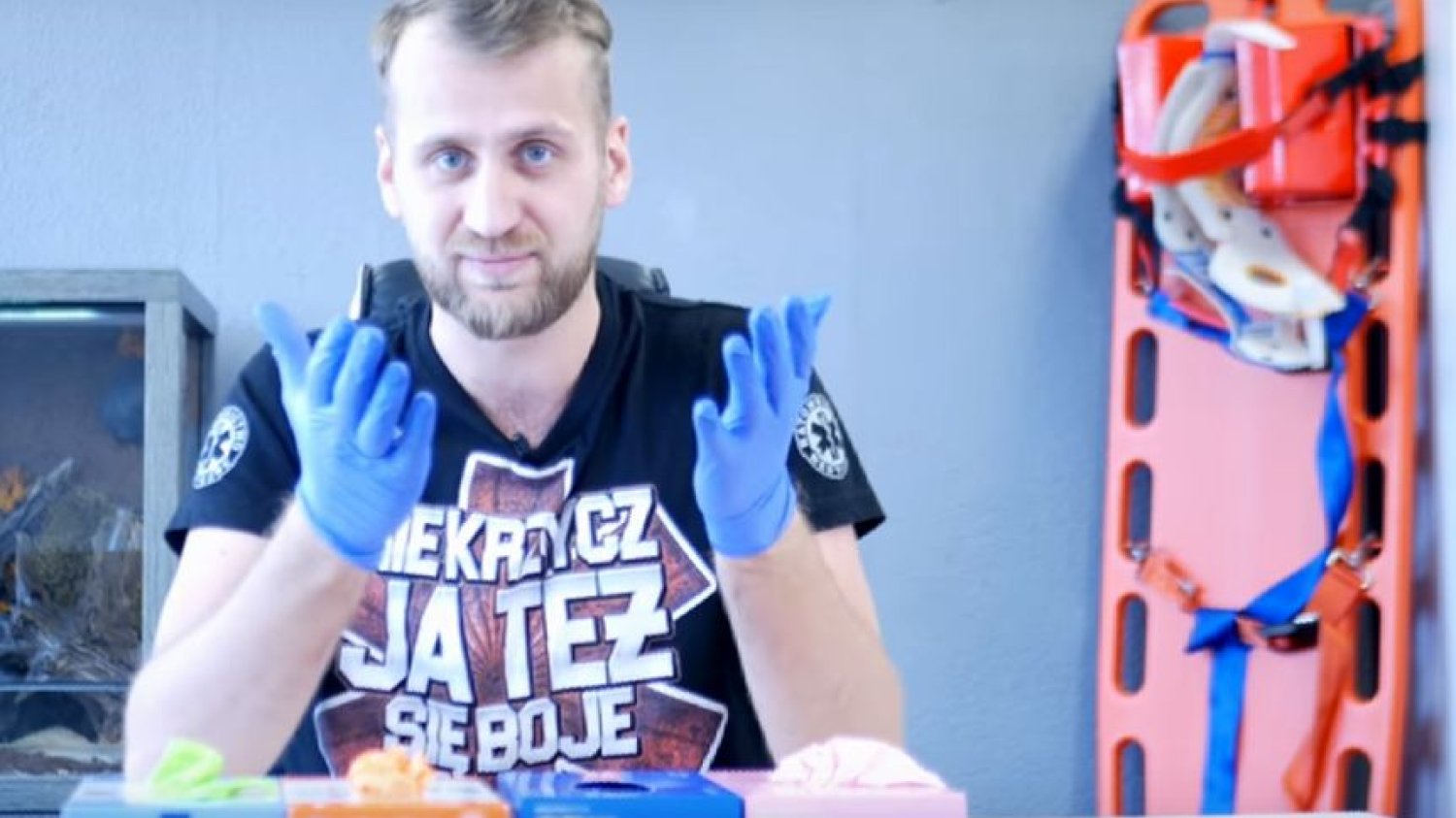 Ratownik medyczny Mateusz Wawryszuk Mateusz Wawryszuk, ratownik medyczny