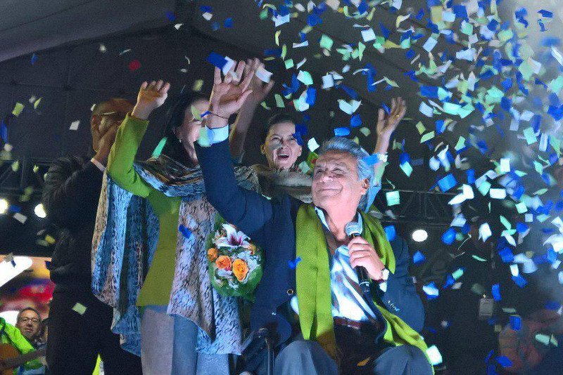 Lenin Moreno - nowy prezydent Ekwadoru.