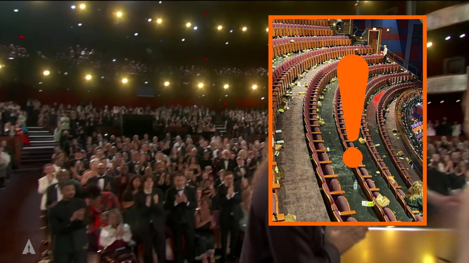 widownia w Dolby Theatre