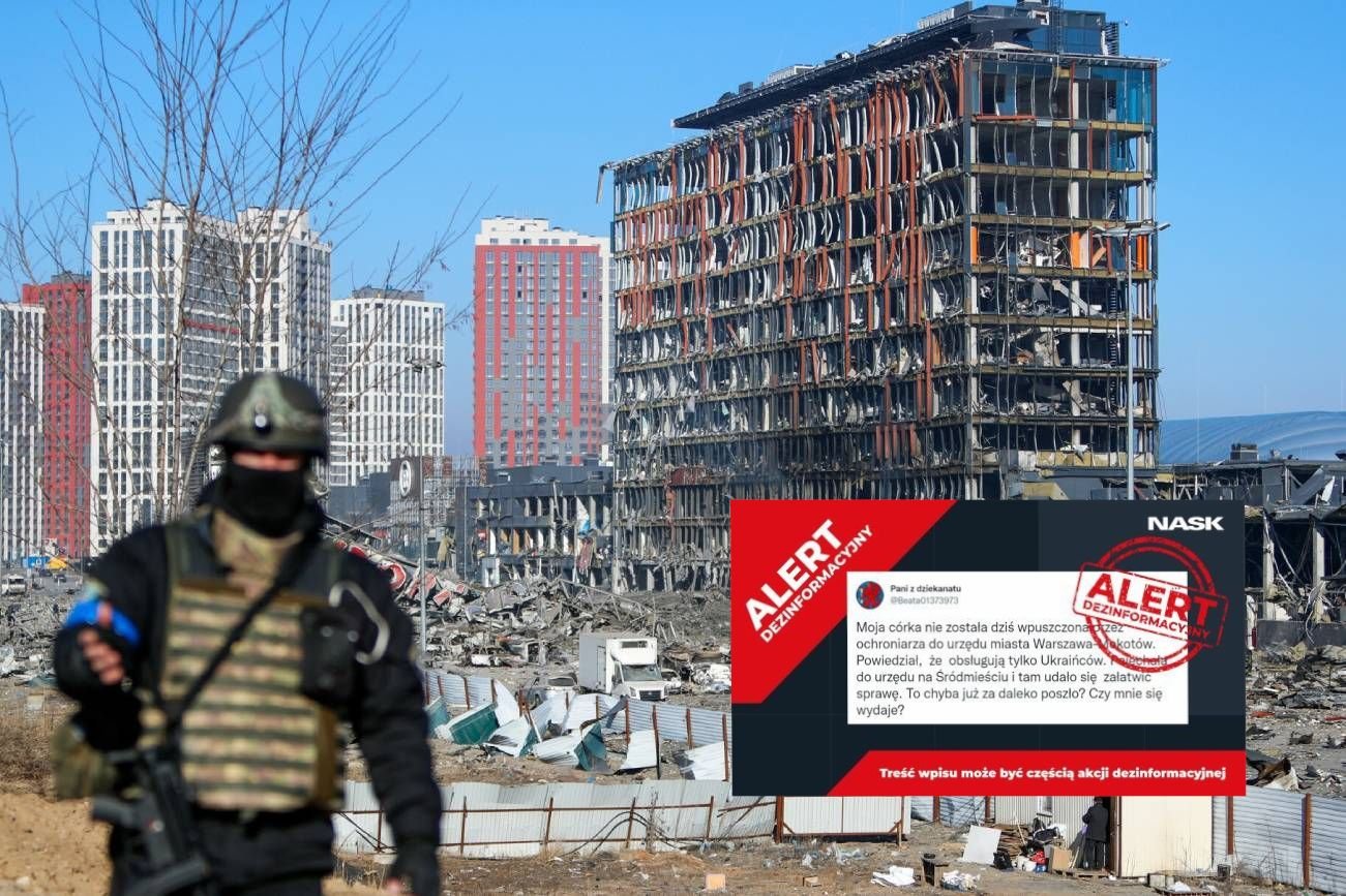 Fake newsy na temat wojny w Ukrainie. NASK ogłasza alert dezinformacyjny