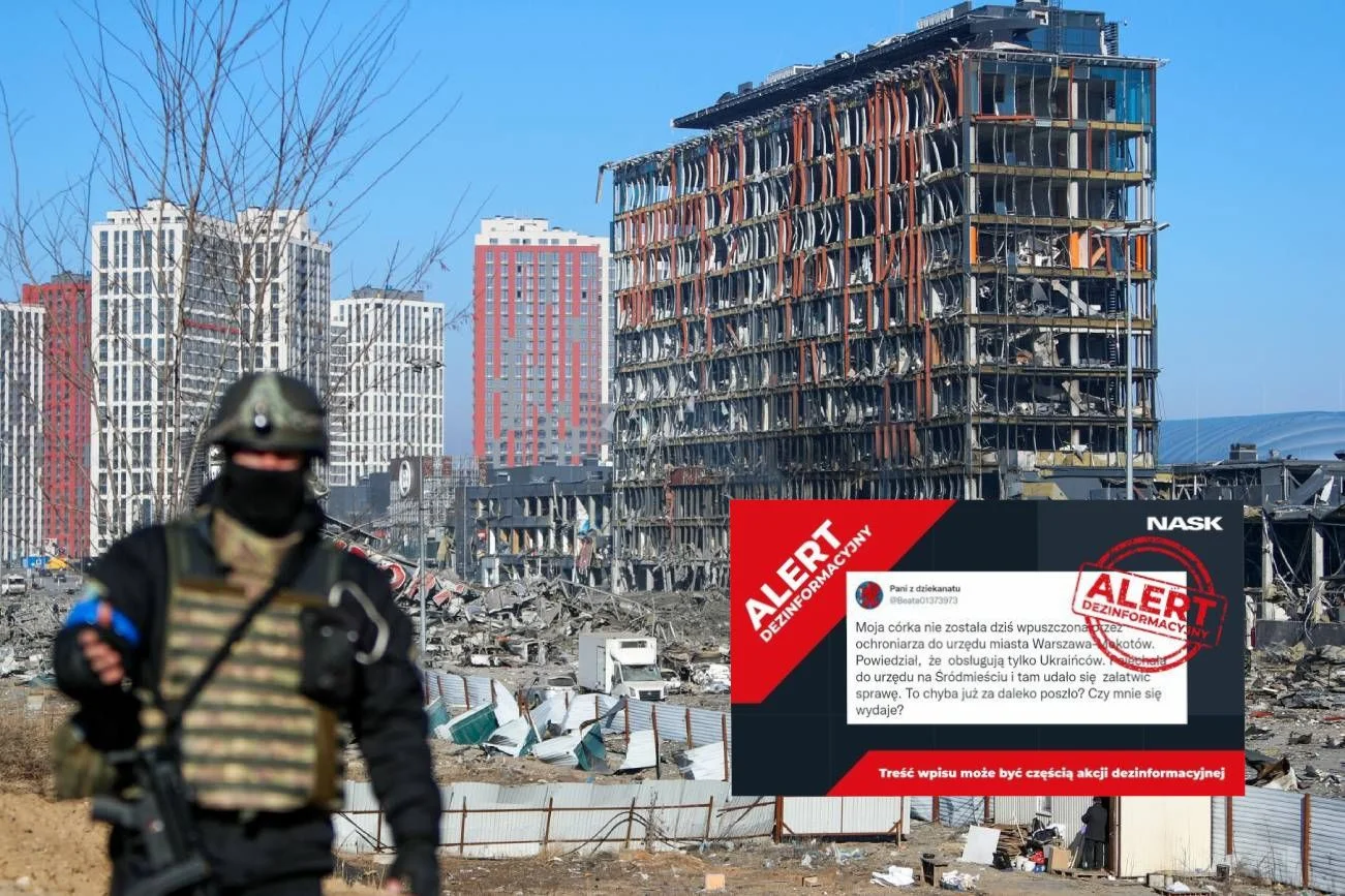Fake newsy na temat wojny w Ukrainie. NASK ogłasza alert dezinformacyjny