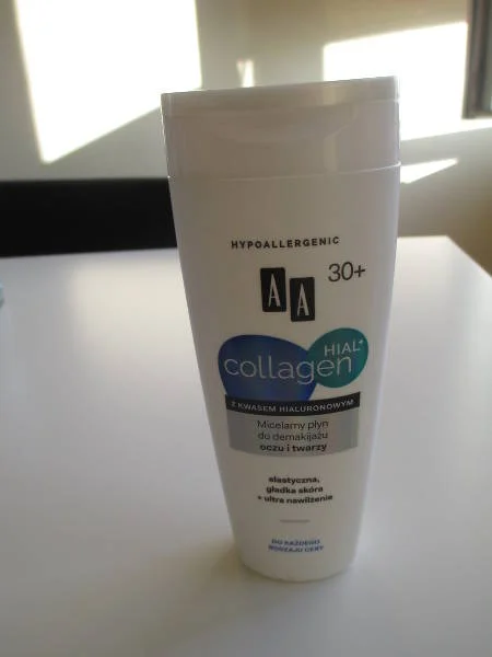 Micelarny płyn do demakijażu oczu i twarzy Collagen Hial AA