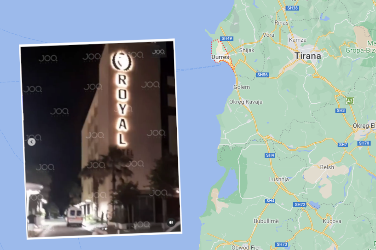 Albania. Tragedia w hotelu w Durres. Polka wypadła z okna na 6. piętrze
