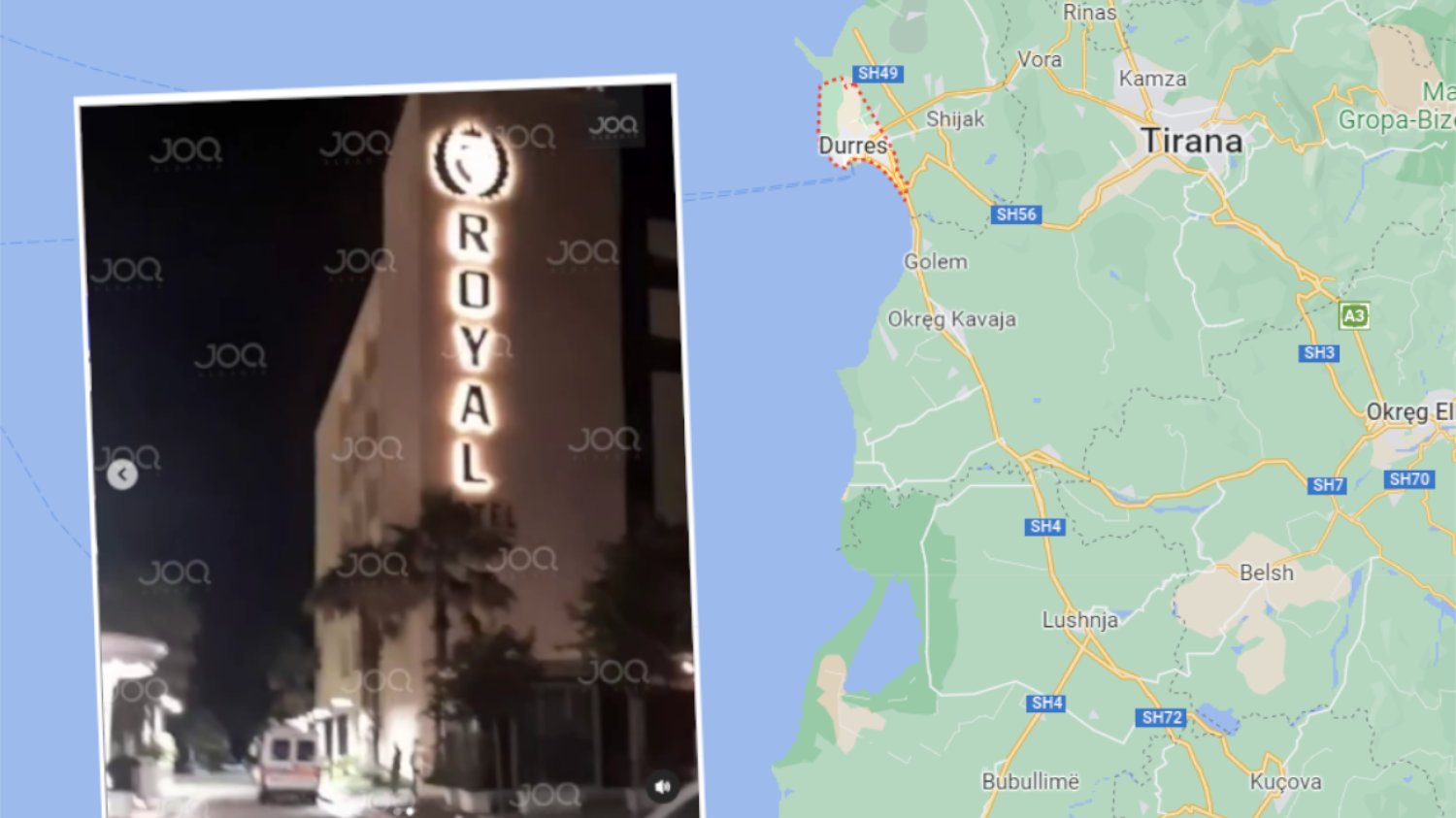 Albania. Tragedia w hotelu w Durres. Polka wypadła z okna na 6. piętrze Albania. Tragedia w hotelu w Durres. Polka wypadła z okna na 6. piętrze