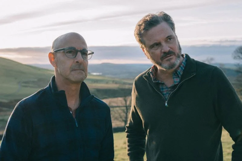Colin Firth i Stanley Tucci w filmie "Supernova"