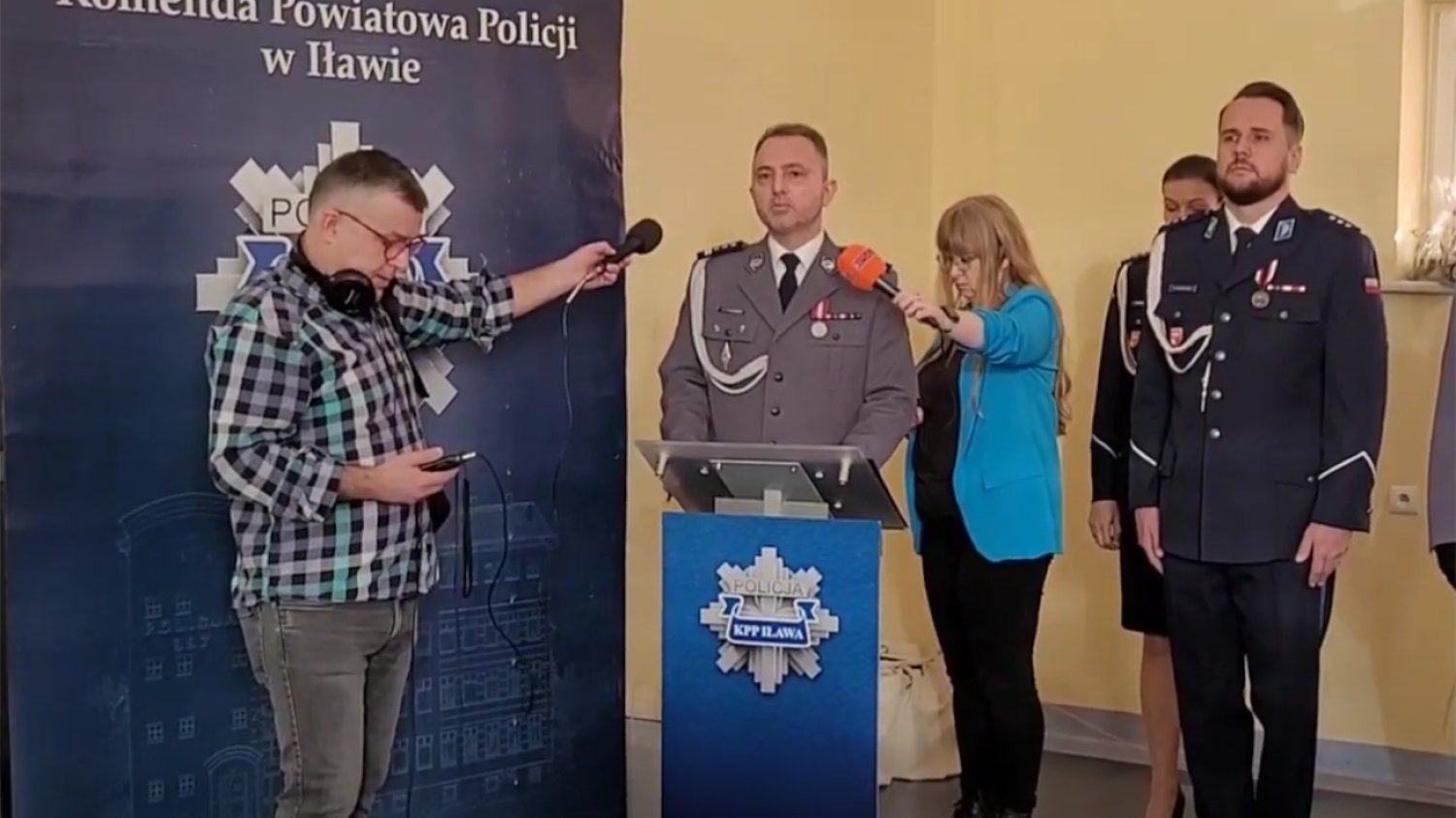 Iława w szoku. Komendant policji tak pożegnał się z KPP