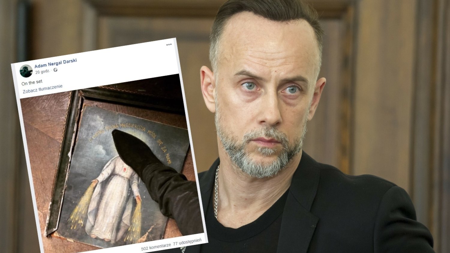 Adam "Nergal" Darski został uniewinniony przez sąd ws. obrazy uczuć religijnych.