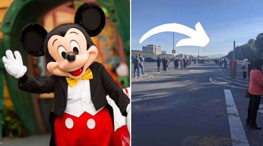 Szczepienia na covid-19 w Disneylandzie. Tak walczą z COVID w USA [ZDJĘCIA]