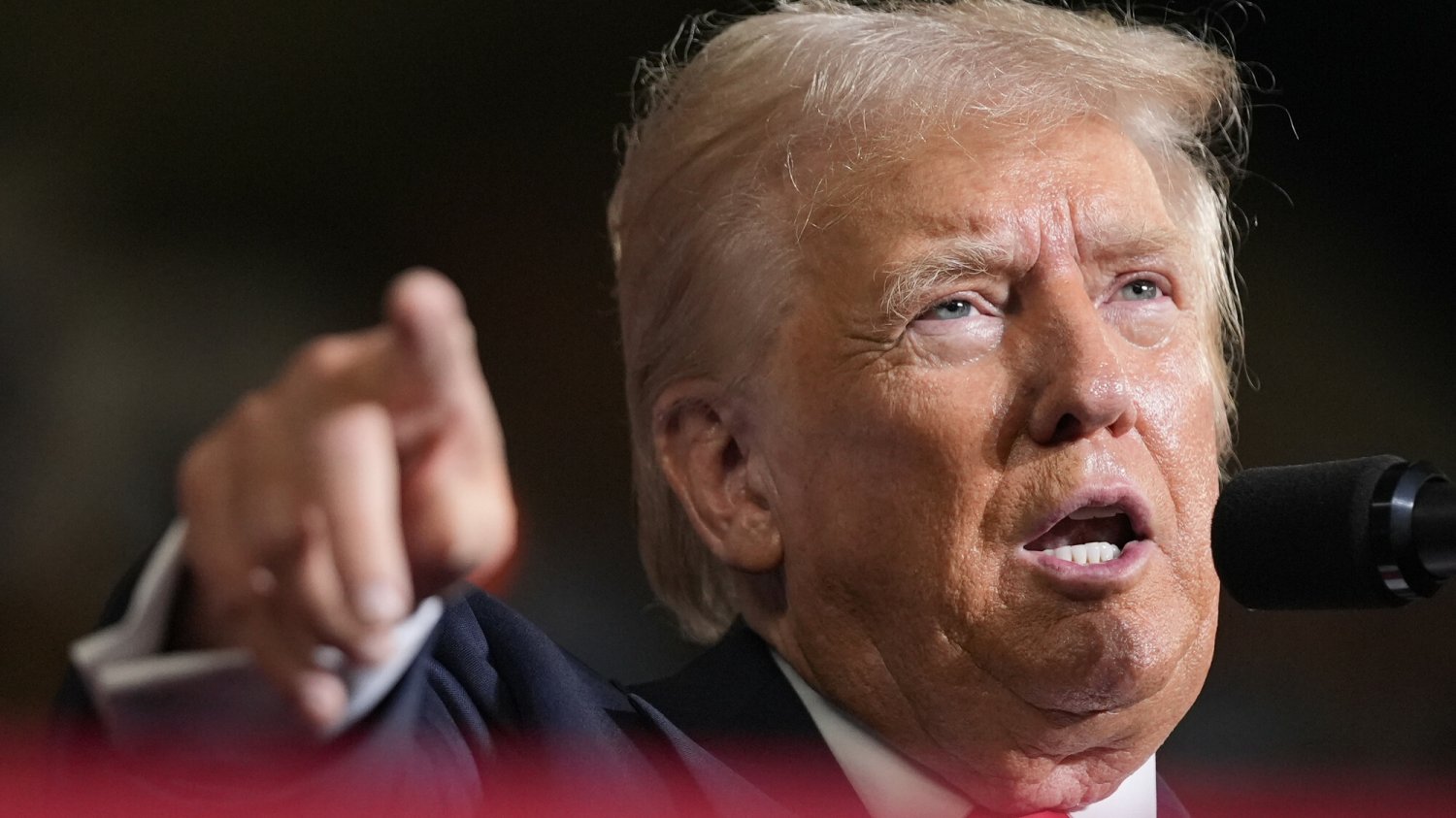 Donald Trump wściekł się na Kamalę Harris.