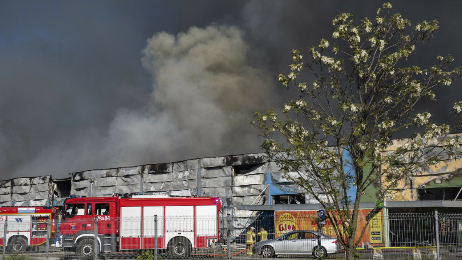 Pożar hali przy Marywilskiej 44 w Warszawie. Wstrząsające relacje warszawskich kupców