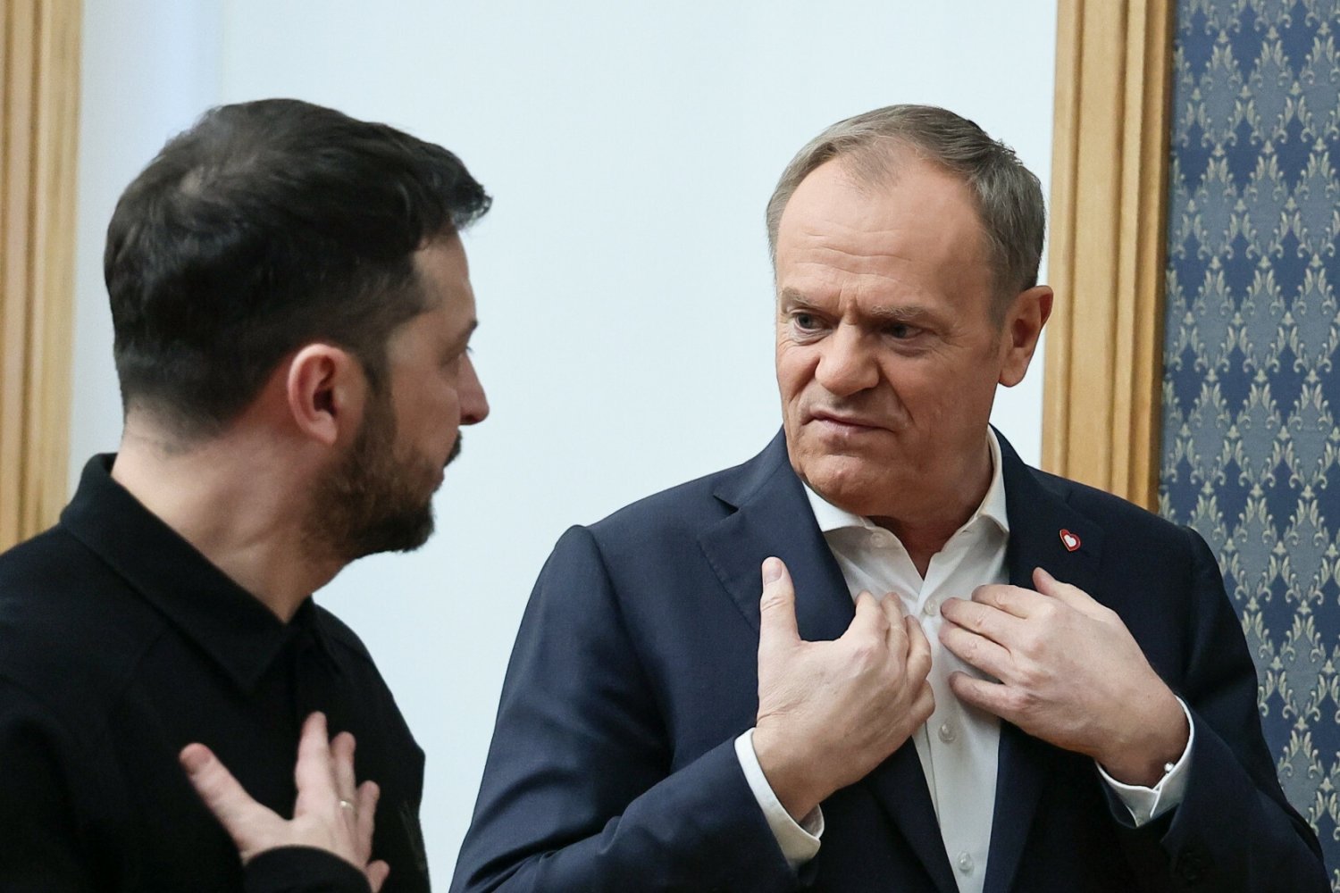 Pilna rozmowa Tuska i Zełenskiego. Prezydent Ukrainy ostrzega