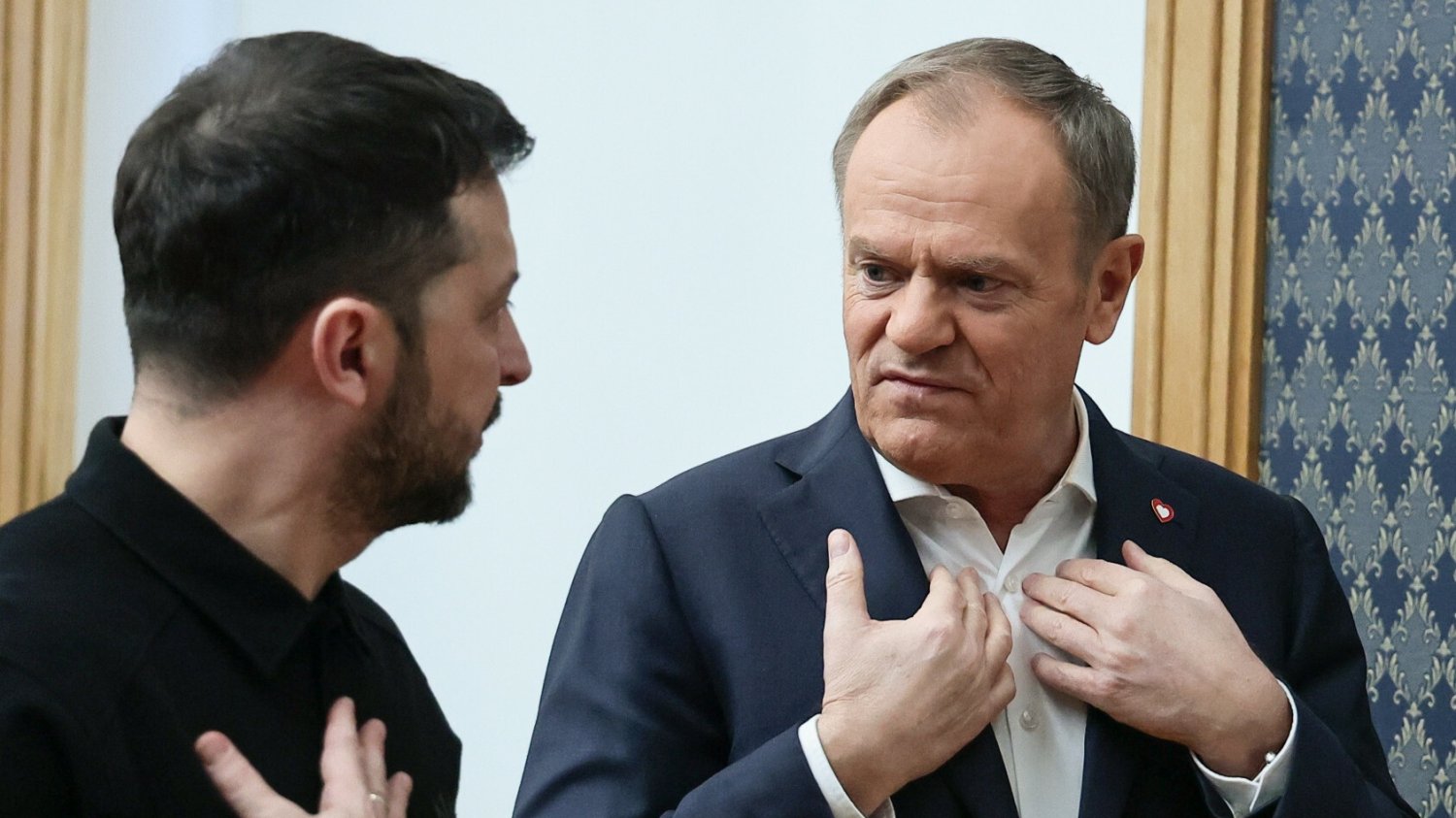 Pilna rozmowa Tuska i Zełenskiego. Prezydent Ukrainy ostrzega