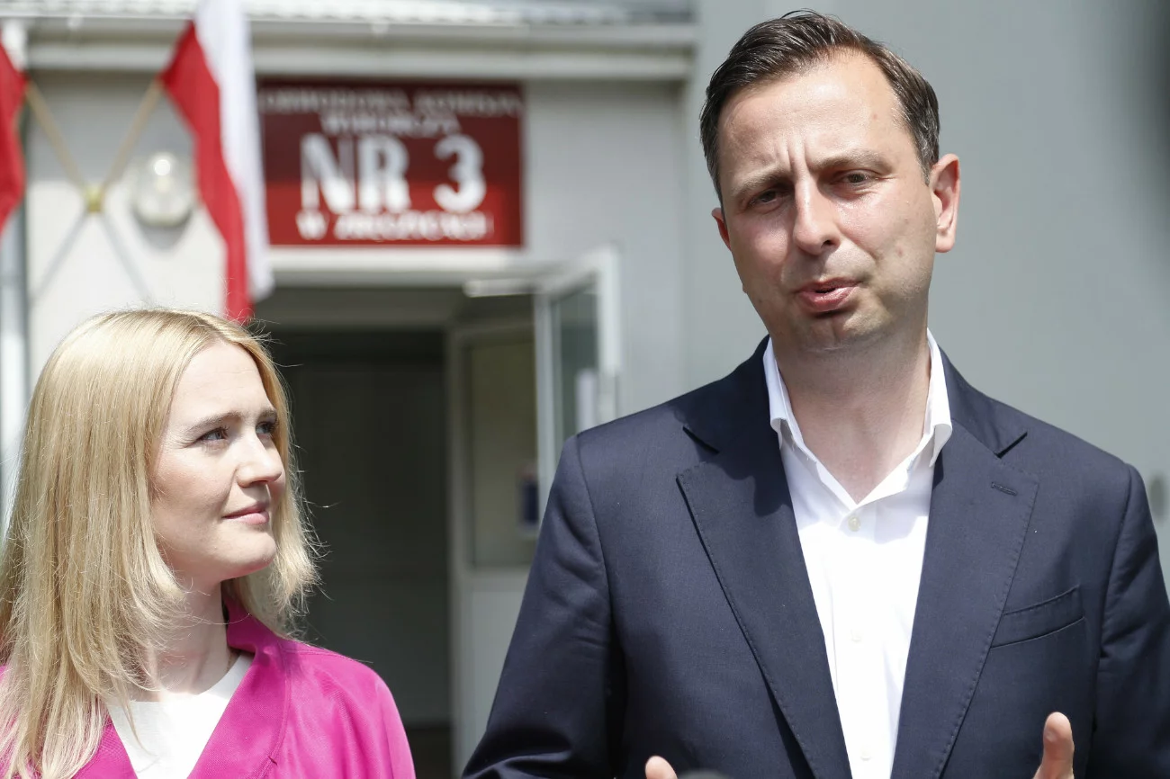 Paulina Kosiniak-Kamysz i Władysław Kosiniak-Kamysz.