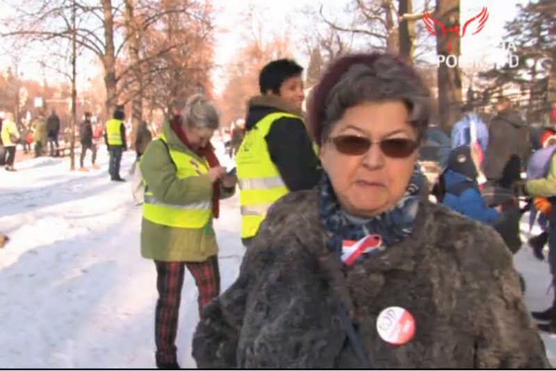 Starsza uczestniczka ostro potraktowała reporterów "Gazety Polskiej".