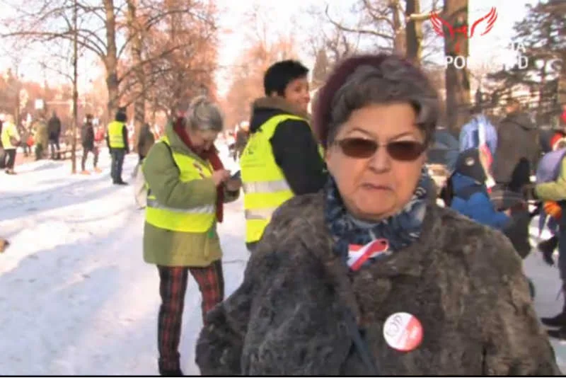 Starsza uczestniczka ostro potraktowała reporterów "Gazety Polskiej".