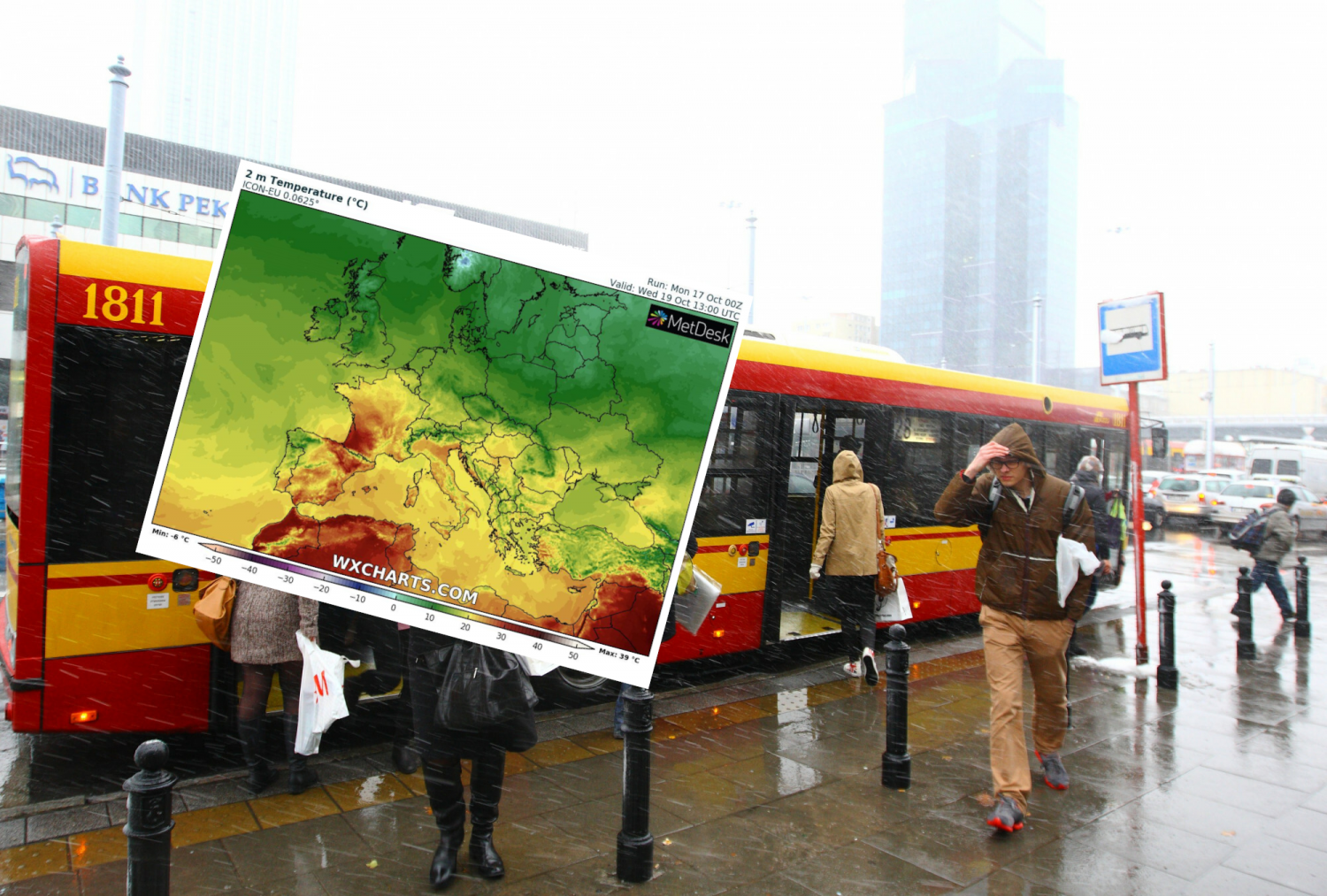 Od środy w Polsce szykuje się znaczne pogorszenie pogody