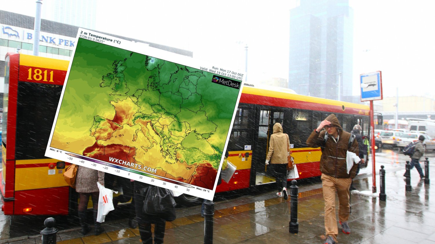 Od środy w Polsce szykuje się znaczne pogorszenie pogody