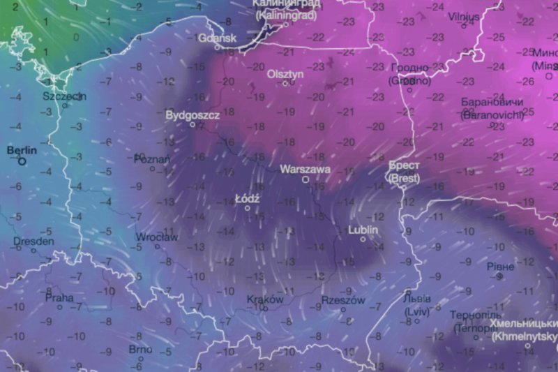 Pogoda na weekend zapowiada się naprawdę mroźnie.