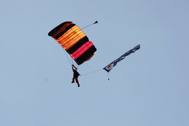 Piknik lotniczy na terenie Gliwic.