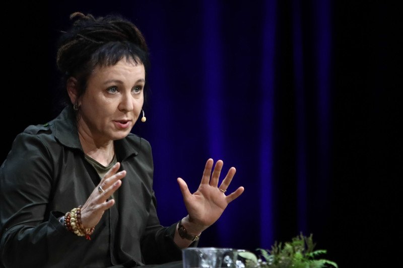 Olga Tokarczuk odniosła się do wymazywania kobiet z historii.