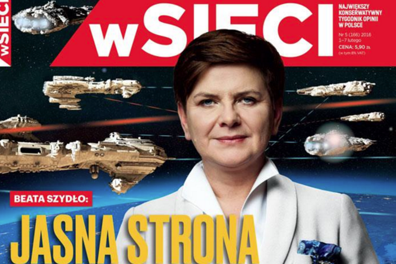 Najnowsza okładka "wSIECI"
