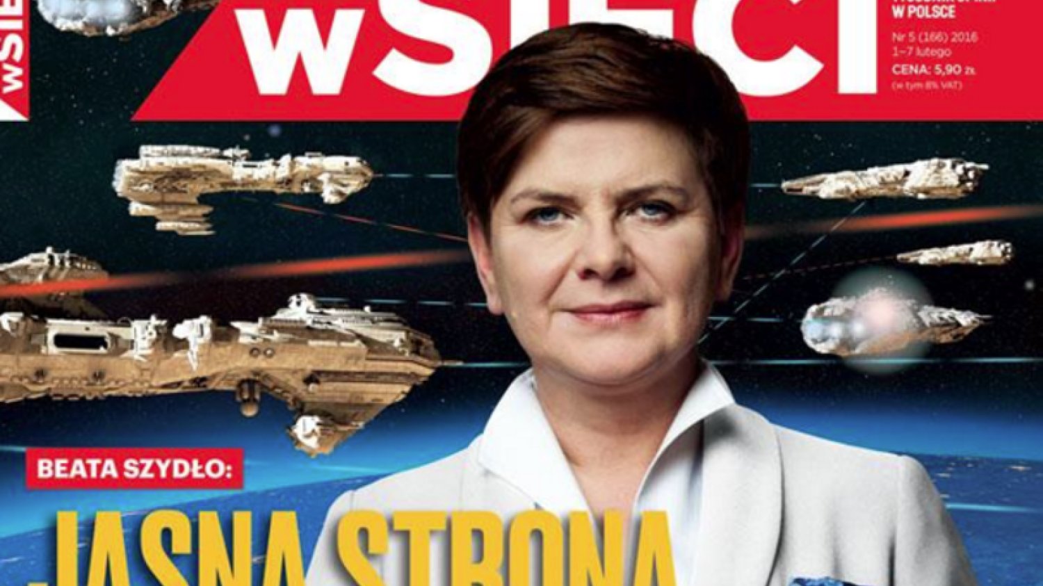 Najnowsza okładka "wSIECI"