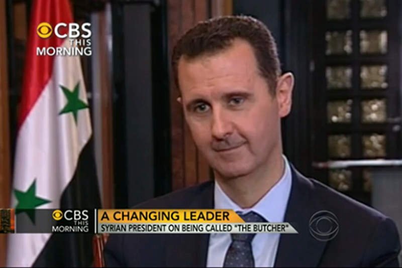 Baszar al-Asad udzielił wywiadu telewizji CBS. "W razie ataku należy spodziewać się najgorszego"