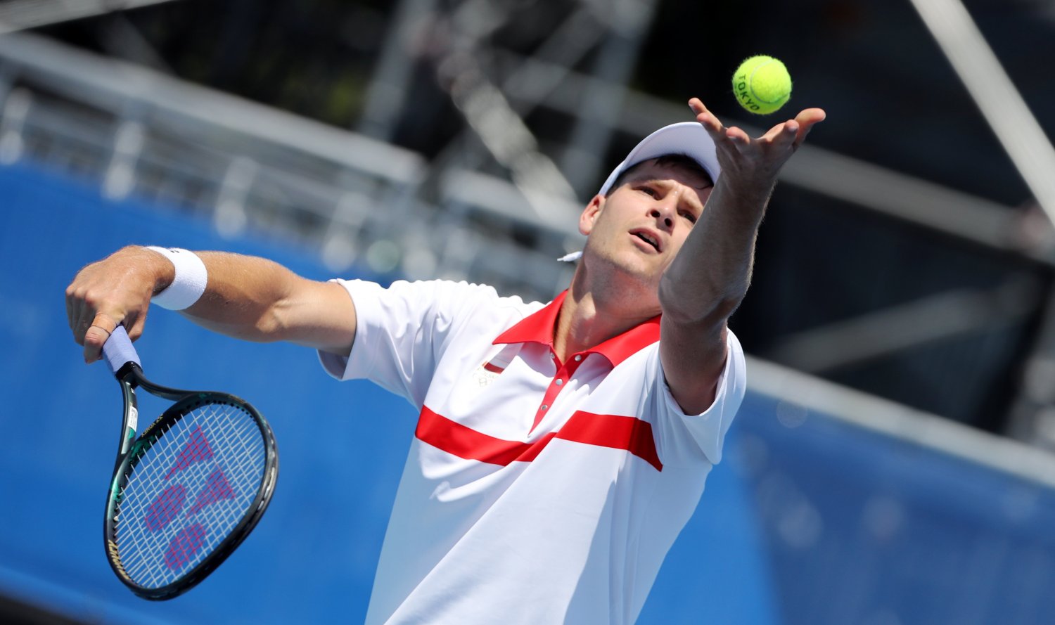 Hubert Hurkacz już w drugiej rundzie zakończył zmagania na igrzyskach olimpijskich