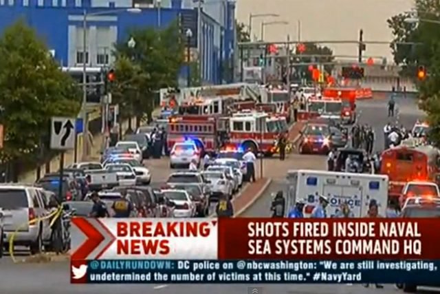 Na miejsce strzelaniny ściągnęli funkcjonariusze policji i straży pożarnej