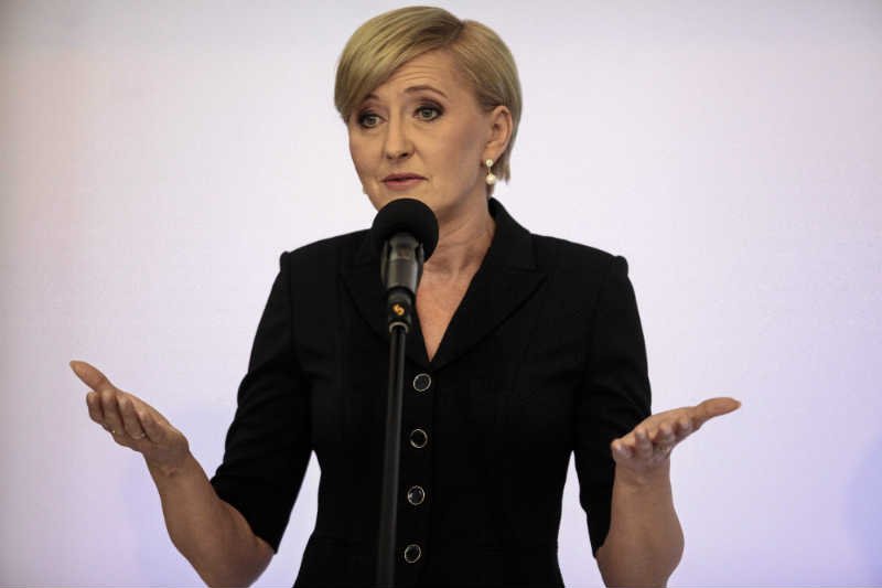 Agata Duda nie pojawiła się na premierze "Smoleńska" Antoniego Krauzego. Wybrała nowy film Woody'ego Allena.