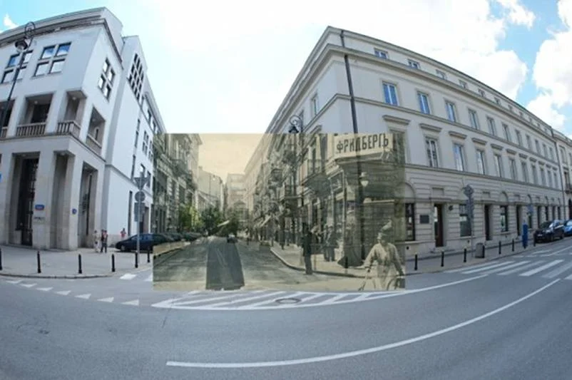 Wierzbowa róg Niecałej na aplikacji "My Warsaw - Warszawa jest moja"