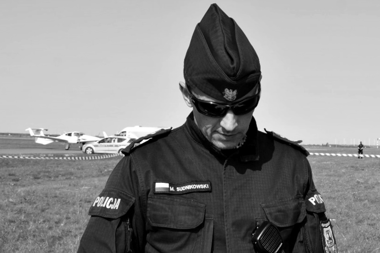 Nie żyje Marcin Sudnikowski. Policjant z Suwałk "zmarł nagle"