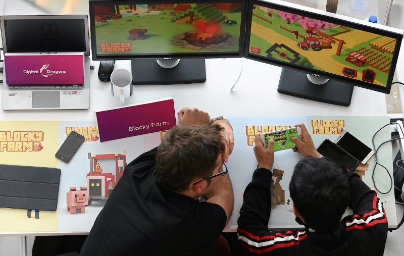 Konferencja gier komputerowych w Centrum Kongresowych ICE w Krakowie. Zdjęcie poglądowe