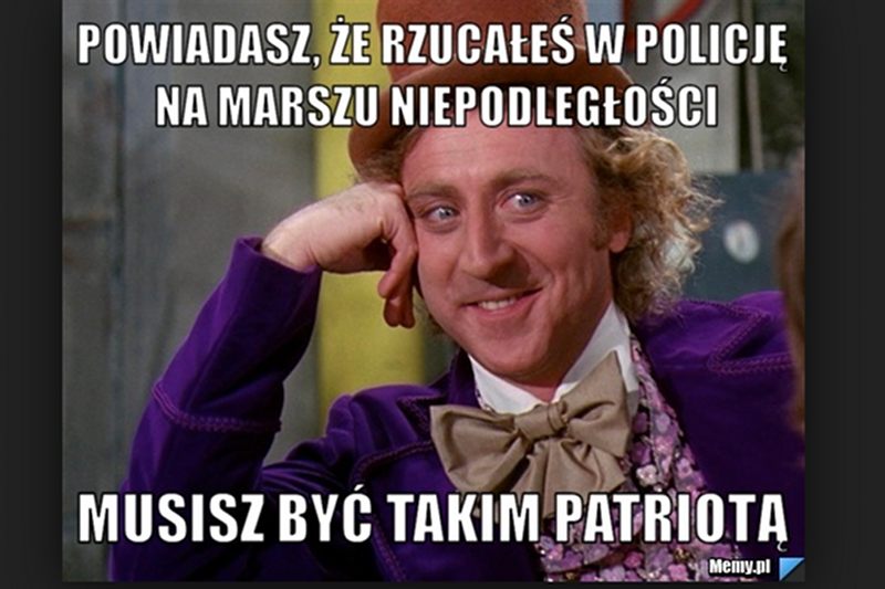 Po Marszu Niepodległości powstało już sporo memów.