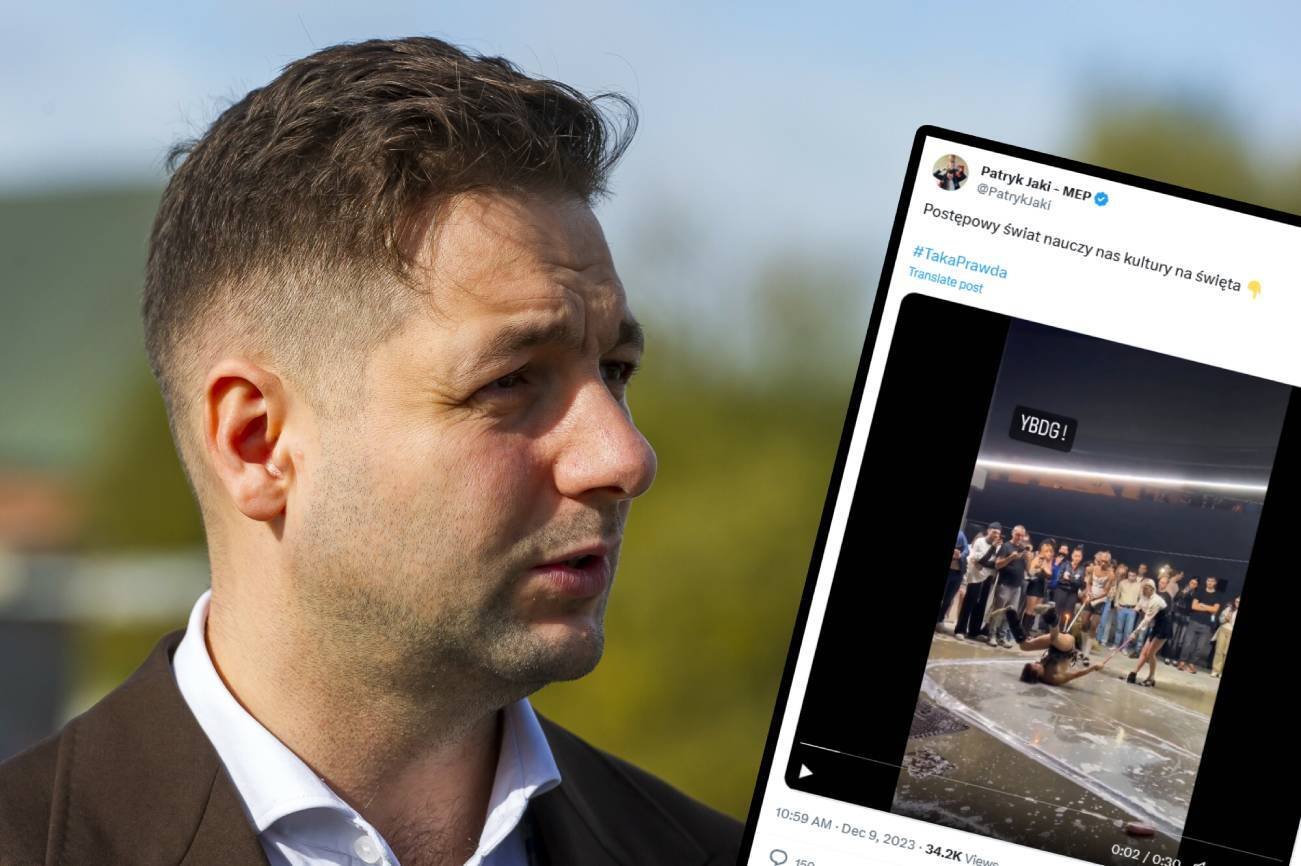 Patryk Jaki udostępnił film mężczyzny ze świeczką w odbycie. "Postępowy świat"