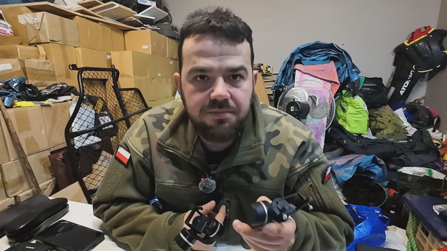 Dawid "Faza" Fazowski pojechał do Iraku mimo ostrzeżeń MSZ Dawid "Faza" Fazowski zatrzymany w Iraku