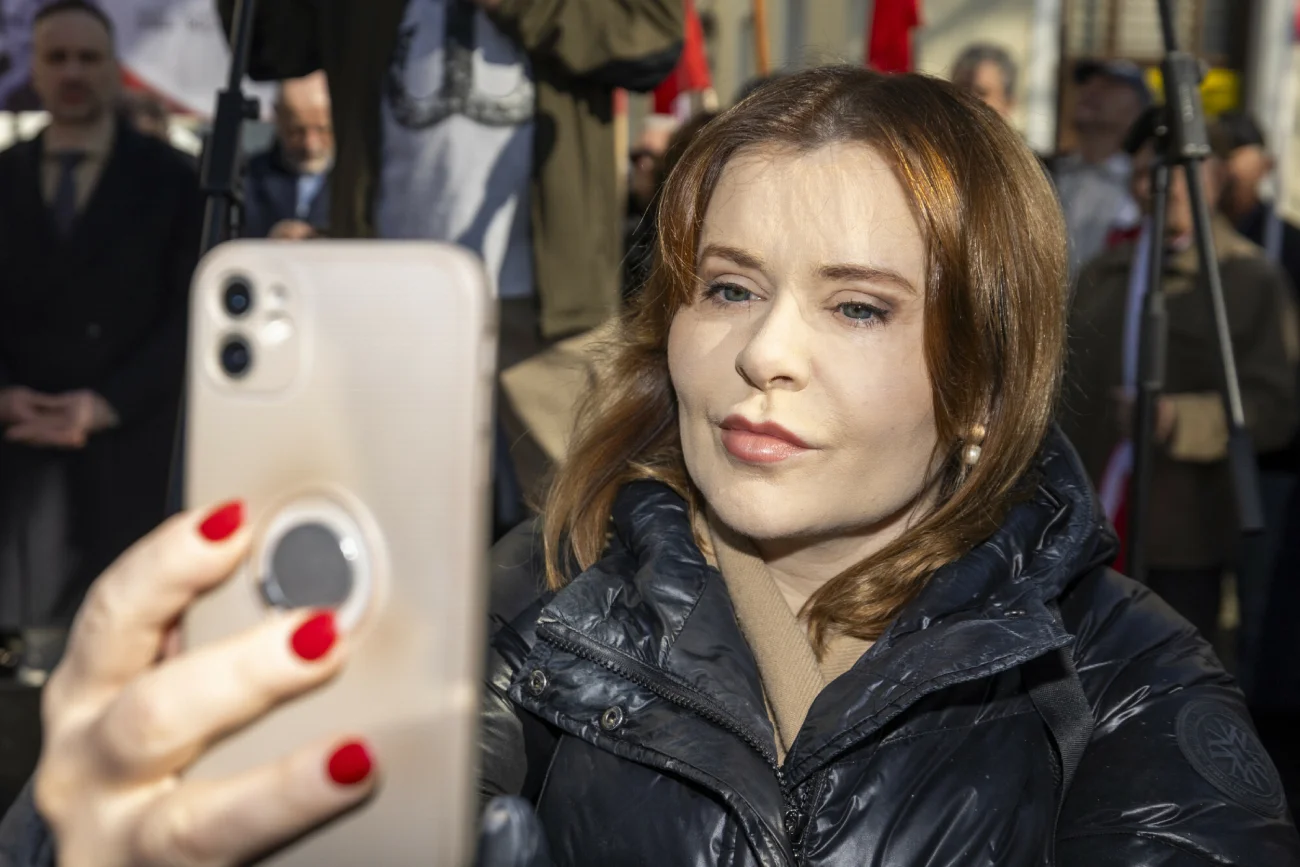 Migranci według posłanki PiS.