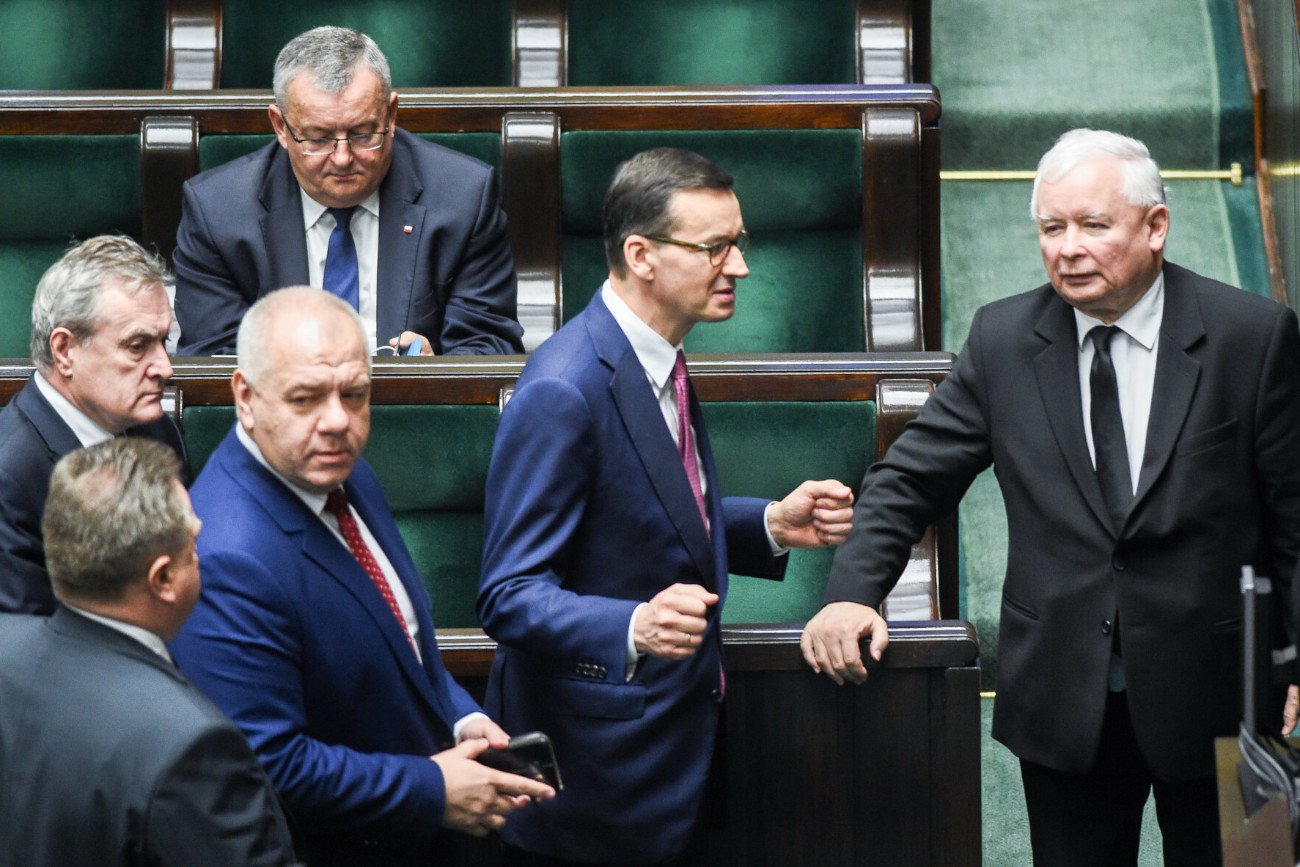 politycy PiS w Sejmie